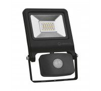 Светодиодный (LED) прожектор LEDVANCE FLOODLIGHT VALUE Sensor 20 W 4000 K IP44 BK 20 Вт (4058075268708) с датчиком движения