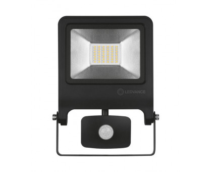 Светодиодный (LED) прожектор LEDVANCE FLOODLIGHT VALUE Sensor 30 W 4000 K IP44 BK 30 Вт (4058075268722) с датчиком движения