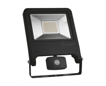 Светодиодный (LED) прожектор LEDVANCE FLOODLIGHT VALUE Sensor 50 W 4000 K IP44 BK 50 Вт (4058075268746) с датчиком движения