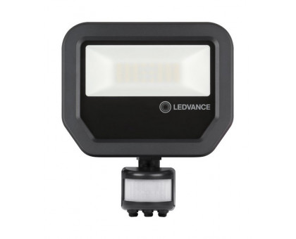 Светодиодный (LED) прожектор LEDVANCE FL PFM 20 W 3000 K SYM 100 S BK 20 Вт (4058075460911) с датчиком движения