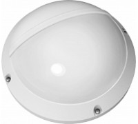 Круглый накладной (LED) светильник ЖКХ ДПБ Navigator NBL-PR3-12-4K-WH-SNR-LED 12Вт 4000K IP65 235х96 мм (94844) с микроволновым датчиком движения