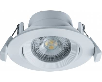 Поворотный Круглый встраиваемый (LED) светильник даунлайт 90х45 Navigator NDL-PR5-7W-840-WH 7Вт 4000К IP20 (61020) Белый