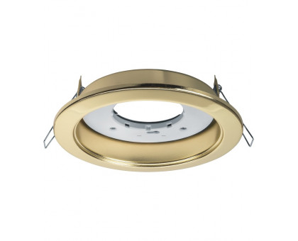 Круглый встраиваемый светильник под лампу GX70 Navigator NGX-R1-002-GX70 IP20 151х54 мм (61389) Золото