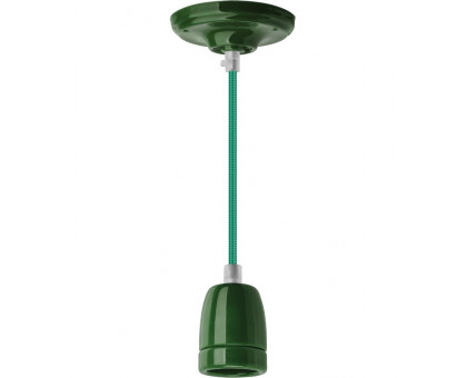 Декоративный подвесной светильник Navigator NIL-SF03-014-E27 под лампу E27 (61533) Темно-зеленый