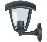 Садово-парковый светильник под лампу с цоколем E27 Navigator NOF-P01-BL-IP44-E27 v2 Четырехгранник (61611) Черный
