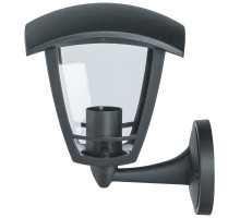 Садово-парковый светильник под лампу с цоколем E27 Navigator NOF-P01-BL-IP44-E27 v2 Четырехгранник (61611) Черный