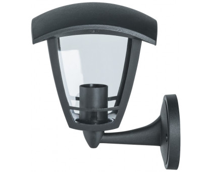 Садово-парковый светильник под лампу с цоколем E27 Navigator NOF-P01-BL-IP44-E27 Четырехгранник (61611) Черный