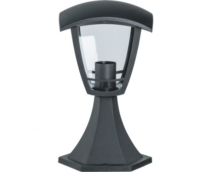 Садово-парковый светильник под лампу с цоколем E27 Navigator NOF-P03-BL-IP44-E27 v2 Четырехгранник (61613) Черный