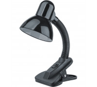 Настольная LED лампа с цоколем Е27 Navigator NDF-C011-60W-BL-E27 (61640) Черный на прищепке