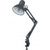 Настольная LED лампа с цоколем Е27 Navigator NDF-C012-60W-BL-E27 (61645) Черный на струбцине