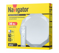 Декоративный светодиодный (LED) светильник Navigator NBL-RC01-36-MK-IP20-LED 3000 - 6500К 400х75 мм (61660) с эффектом звездное небо