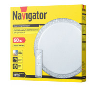 Декоративный светодиодный (LED) светильник Navigator NBL-RC02-60-MK-IP20-LED 3000 - 6500К 500х81 мм (61663) с эффектом звездное небо