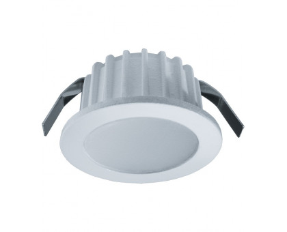 Круглый встраиваемый (LED) светильник даунлайт 40х25 Navigator NDL-RP4-3W-840-WH-LED 3Вт 4000К IP44 (71273) Белый