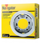 Круглый встраиваемый светильник под лампу GX53 Navigator NGX-R1-001-GX53 IP20 106х23 мм (71277) Белый