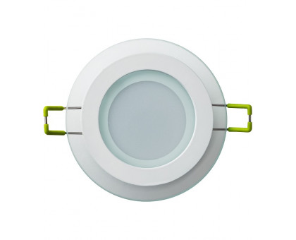 Круглый встраиваемый (LED) светильник даунлайт 100х41 Navigator NDL-RP3-7W-840-WH-LED 7Вт 4000К IP20 (71284) Белый со стеклом