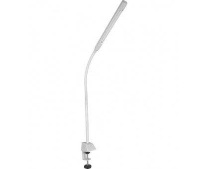 Настольная светодиодная (LED) лампа Navigator NDF-С007-7W-6K-WH-LED 7Вт 6000K Холодный белый свет (71838) Белый на струбцине
