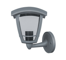 Садово-парковый светильник под лампу с цоколем E27 Navigator NOF-P01-GR-IP44-E27 Четырехгранник (80458) Серый