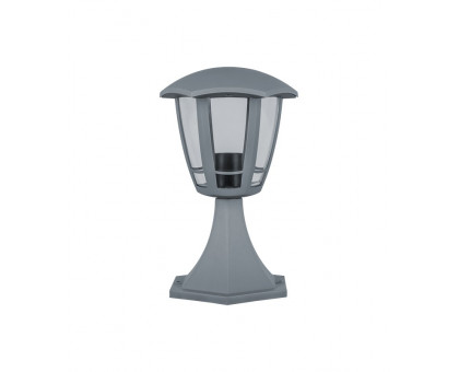 Садово-парковый светильник под лампу с цоколем E27 Navigator NOF-P06-GR-IP44-E27 Шестигранник (80463) Серый