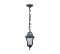 Садово-парковый светильник под лампу с цоколем E27 Navigator NOF-PG32-004-IP44-E27 Четырехгранник (80481) Черный под серебро