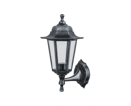 Садово-парковый светильник под лампу с цоколем E27 Navigator NOF-PG33-004-IP44-E27 Шестигранник (80496) Черный под серебро