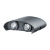 Накладной фасадный светодиодный (LED) светильник Navigator NOF-D-W-038-01 4Вт 3000K IP54 (80568) черный