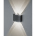 Накладной фасадный светодиодный (LED) светильник Navigator NOF-D-W-038-01 4Вт 3000K IP54 (80568) черный