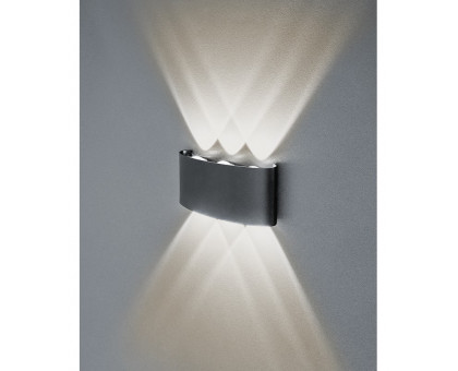 Накладной фасадный светодиодный (LED) светильник Navigator NOF-D-W-006-01 6Вт 3000K IP54 (80572) черный