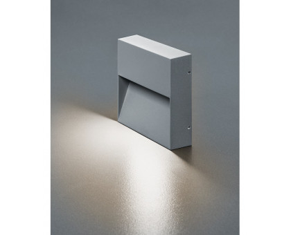 Накладной фасадный светодиодный (LED) светильник Navigator NOF-D-W-021-02 3Вт 3000K IP54 (80619) Серый