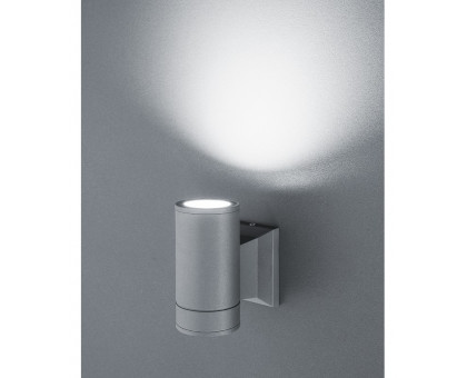 Накладной фасадный светильник под лампу с цоколем GU10 Navigator NOF-D-W-029-02 (80641) Серый