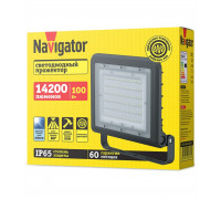 Светодиодный (LED) прожектор Navigator 80 674 NFL-02-100-6.5K-BL-LED 100 Вт Дневной белый свет