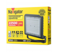 Светодиодный (LED) прожектор Navigator 80 675 NFL-02-150-4K-BL-LED 150 Вт Холодный белый свет