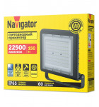 Светодиодный (LED) прожектор Navigator 80 676 NFL-02-150-6.5K-BL-LED 150 Вт Дневной белый свет