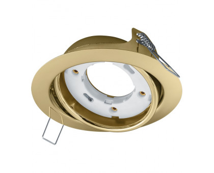 Круглый встраиваемый светильник под лампу GX53 Navigator NGX-R5-002-GX53 IP20 120х40 мм (93031) Золото поворотный