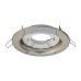 Круглый встраиваемый светильник под лампу GX53 Navigator NGX-R8-001-GX53 IP20 116х38 мм (93051) жемчуг-серебро волна