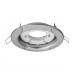 Круглый встраиваемый светильник под лампу GX53 Navigator NGX-R8-003-GX53 IP20 116х38 мм (93053) серебро-хром волна