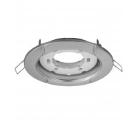 Круглый встраиваемый светильник под лампу GX53 Navigator NGX-R8-005-GX53 IP20 116х38 мм (93055) хром-серебро волна