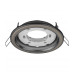 Круглый встраиваемый светильник под лампу GX53 Navigator NGX-R10-007-GX53 IP20 106х38 мм (93071) черный хром-жемчуг 2 цвета