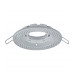 Круглый встраиваемый светильник под лампу GX53 Navigator NGX-R11-001-GX53 IP20 110х20 мм (93072) Белый-серебро сетка