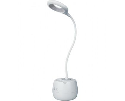 Настольная светодиодная (LED) лампа Navigator NDF-D032-4W-4K-WH-LED 4Вт 4000K Дневной белый свет (93158) Белый на основании