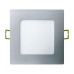 Квадратный встраиваемый светодиодный (LED) светильник 120х120х24 Navigator NLP-S1-7W-840-SL-LED 7Вт 4000К IP20 (94455) Серебро