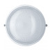 Круглый накладной светильник ЖКХ (НПП) под лампу Е27 Navigator NBL-R1-60-E27/WH IP54 175х75 мм (94802) Без решетки