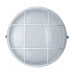 Круглый накладной светильник ЖКХ (НПП) под лампу Е27 Navigator NBL-R2-100-E27/WH IP54 235х110 мм (94807) С решеткой