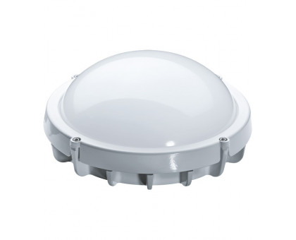 Круглый накладной (LED) светильник ЖКХ ДПБ Navigator NBL-R1-8-4K-WH-IP65-LED 8Вт 4000K IP65 171х77 мм (94827) Белый
