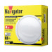 Круглый накладной (LED) светильник ЖКХ ДПБ Navigator NBL-R1-8-4K-WH-IP65-LED 8Вт 4000K IP65 171х77 мм (94827) Белый