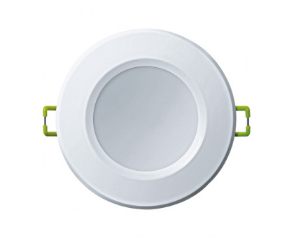 Круглый встраиваемый (LED) светильник даунлайт 100х63 Navigator NDL-P1-6W-840-WH-LED 6Вт 4000К IP44 (94833) Белый