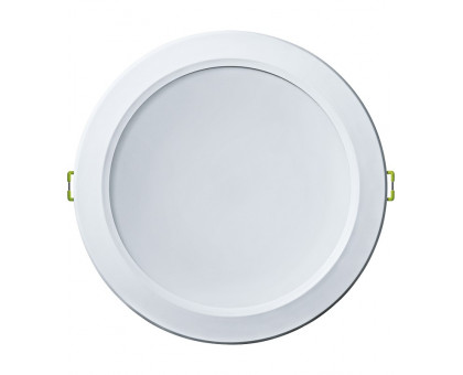 Круглый встраиваемый (LED) светильник даунлайт 222х70 Navigator NDL-P1-25W-840-WH-LED 25Вт 4000К IP44 (94838) Белый