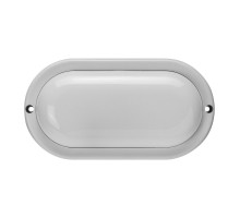 Овальный накладной (LED) светильник ЖКХ ДПБ Онлайт OBL-O4-8-6.5K-WH-IP65-LED 8Вт 6500K IP65 160х85х38 мм (90125) Белый