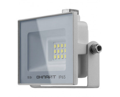 Светодиодный (LED) прожектор ОНЛАЙТ OFL-10-4K-WH-IP65-LED 10Вт 4000K IP65 (90130) Белый