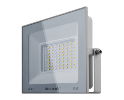 Светодиодный (LED) прожектор ОНЛАЙТ OFL-70-6K-WH-IP65-LED 70Вт 6000K IP65 (90138) Белый