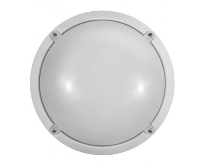 Круглый накладной (LED) светильник ЖКХ ДПБ Онлайт OBL-R1-7-6.5K-WH-IP65-LED 7Вт 6500K IP65 174х68 мм (61193) Белый